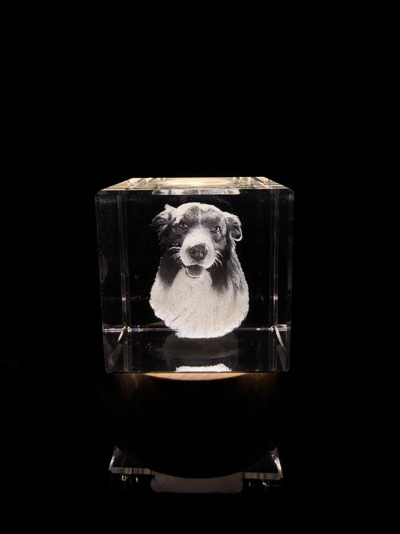 C60 — Cube cristal 3D